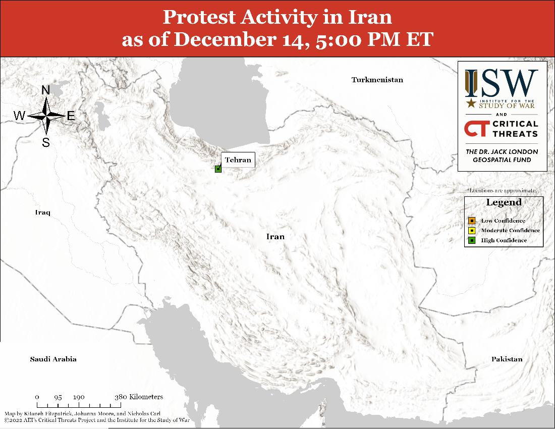 Iran Crisis Update, December 14 | Institute For The Study Of War